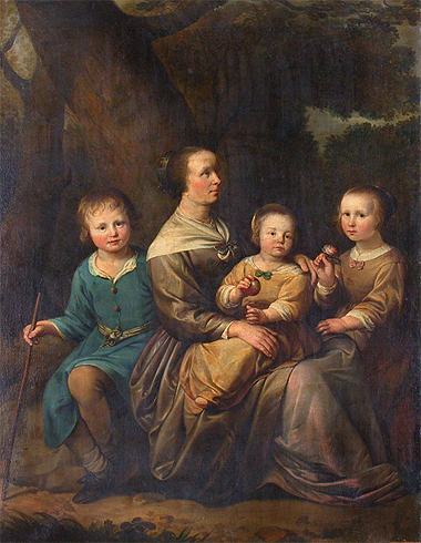 Holländisch, Mitte 17. Jahrhundert